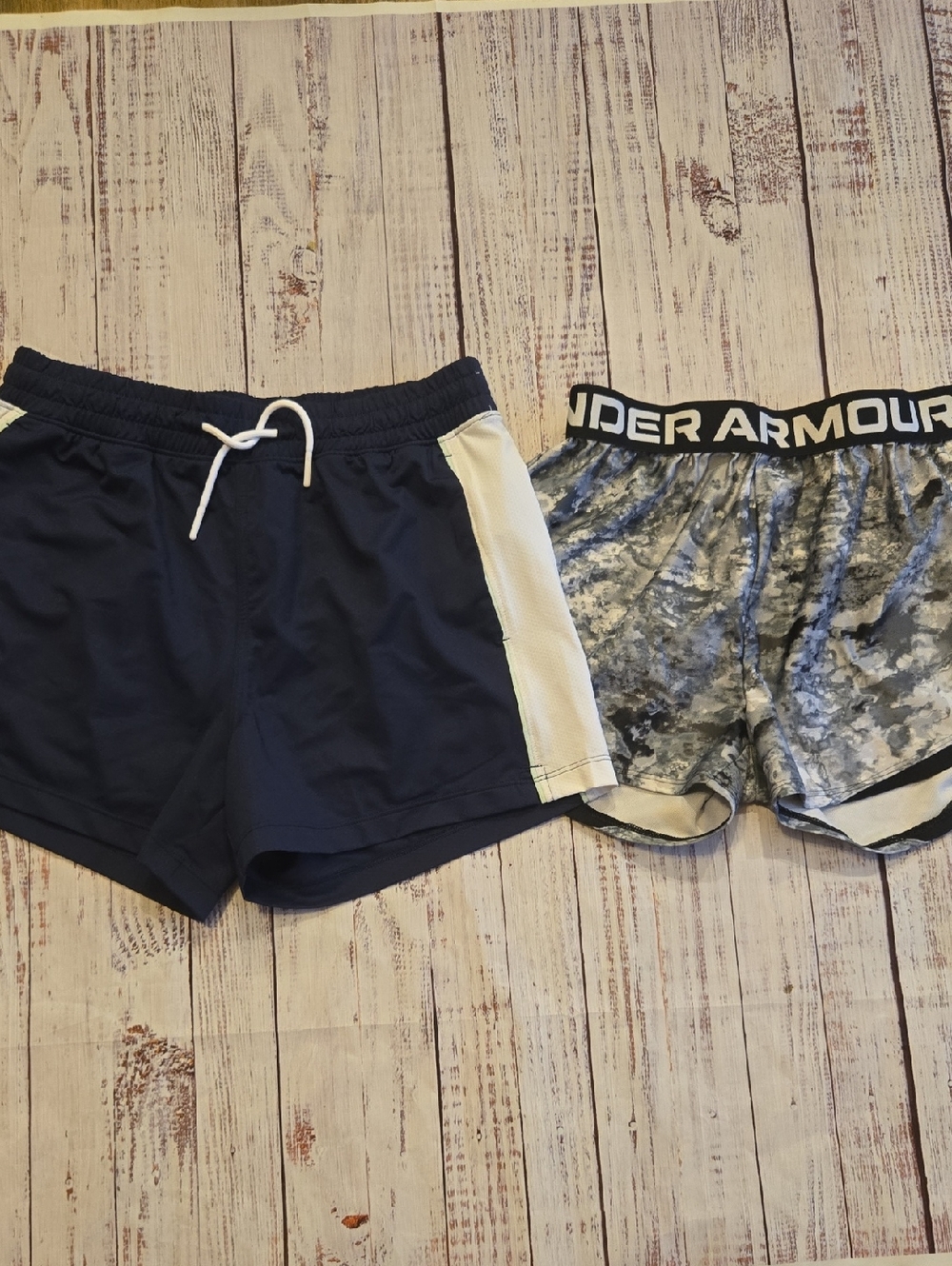 2 Girls Athletic Gym Shorts SZ 15-16